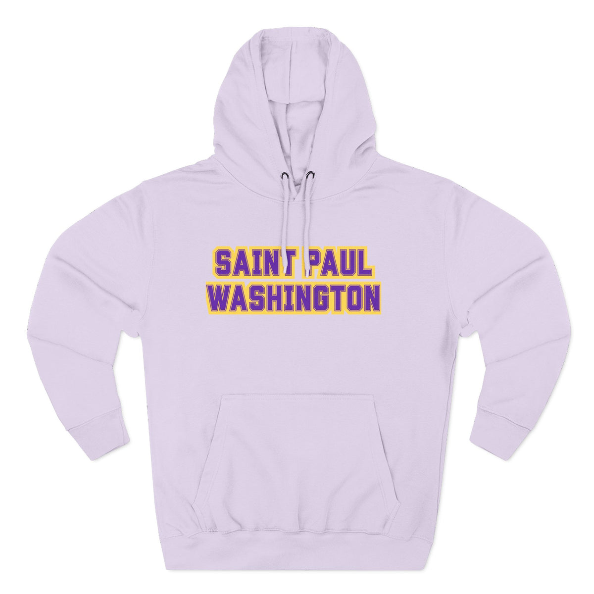 Saint Paul Washington Tech Eagles Hoodie — Collegiate Pullover with Bold Varsity Text