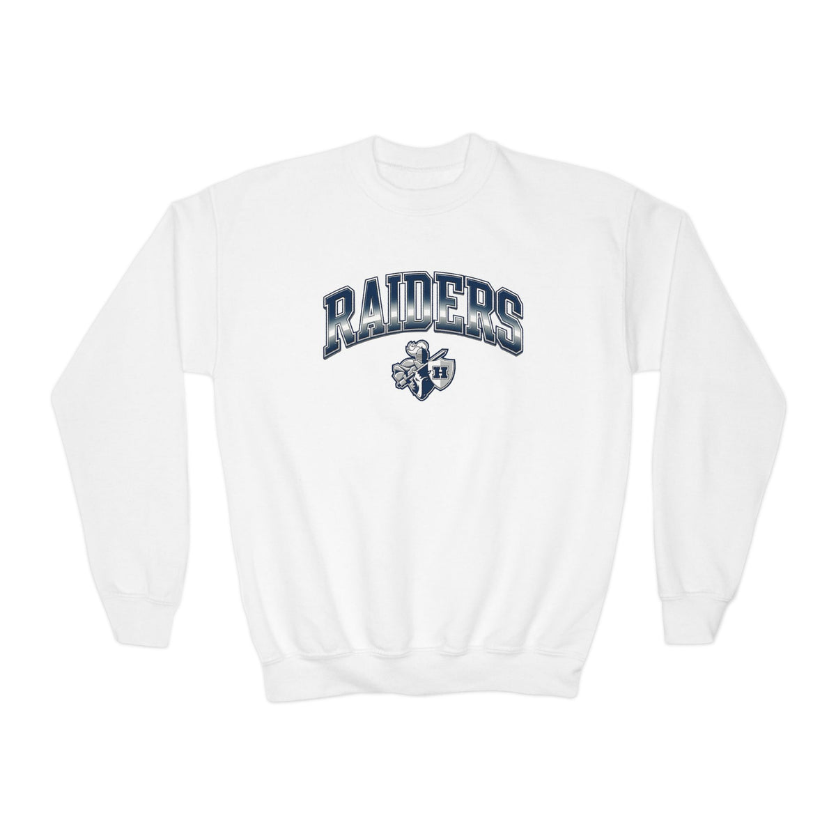 Hudson Youth Raiders Graphic Crewneck Sweatshirt