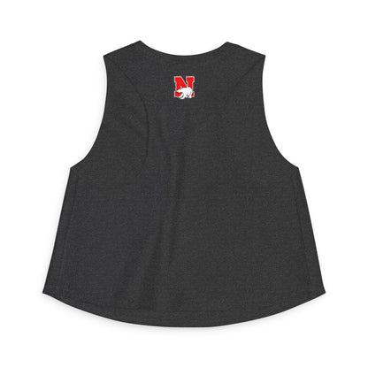 North Polars Crop Top — Retro Script Athletic Women's Tank