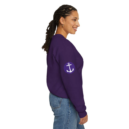 Minneapolis SW Lakers Crewneck Sweatshirt – Retro Purple Sports Pullover