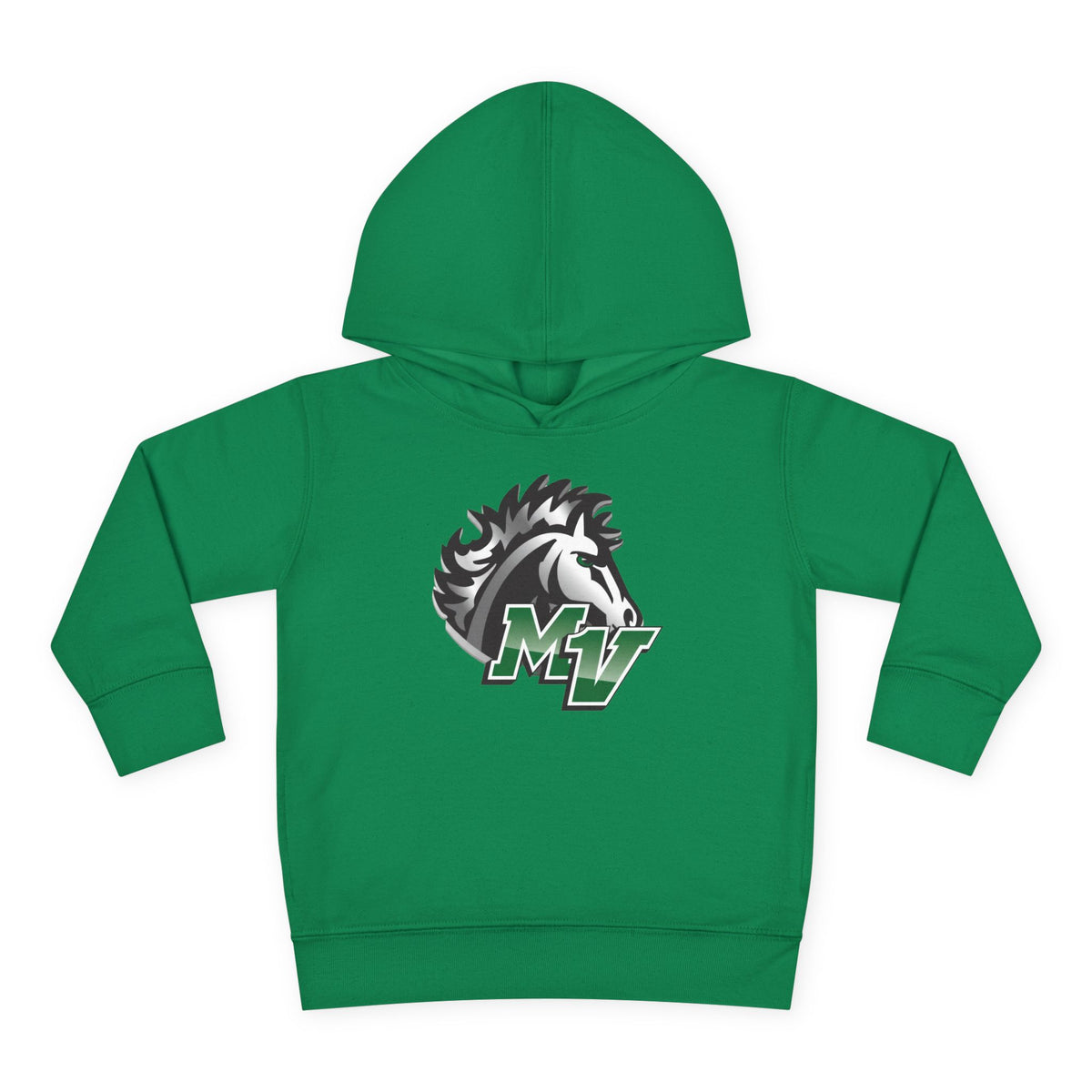 Mounds View Mustangs Toddler Pullover Fleece Hoodie