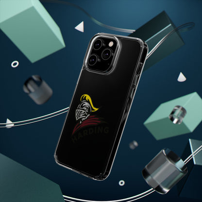 Clear Phone Case with Harding Logo