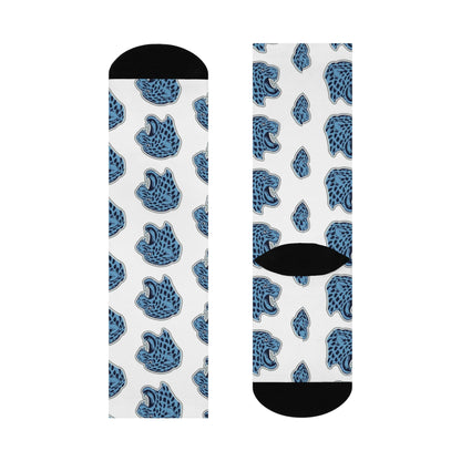 Bloomington Jefferson Jaguars Trendy Cushioned Crew Socks