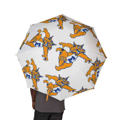 Minneapolis Edison Tommies Foldable Umbrella - Ideal for Rainy Days & Outdoor Events