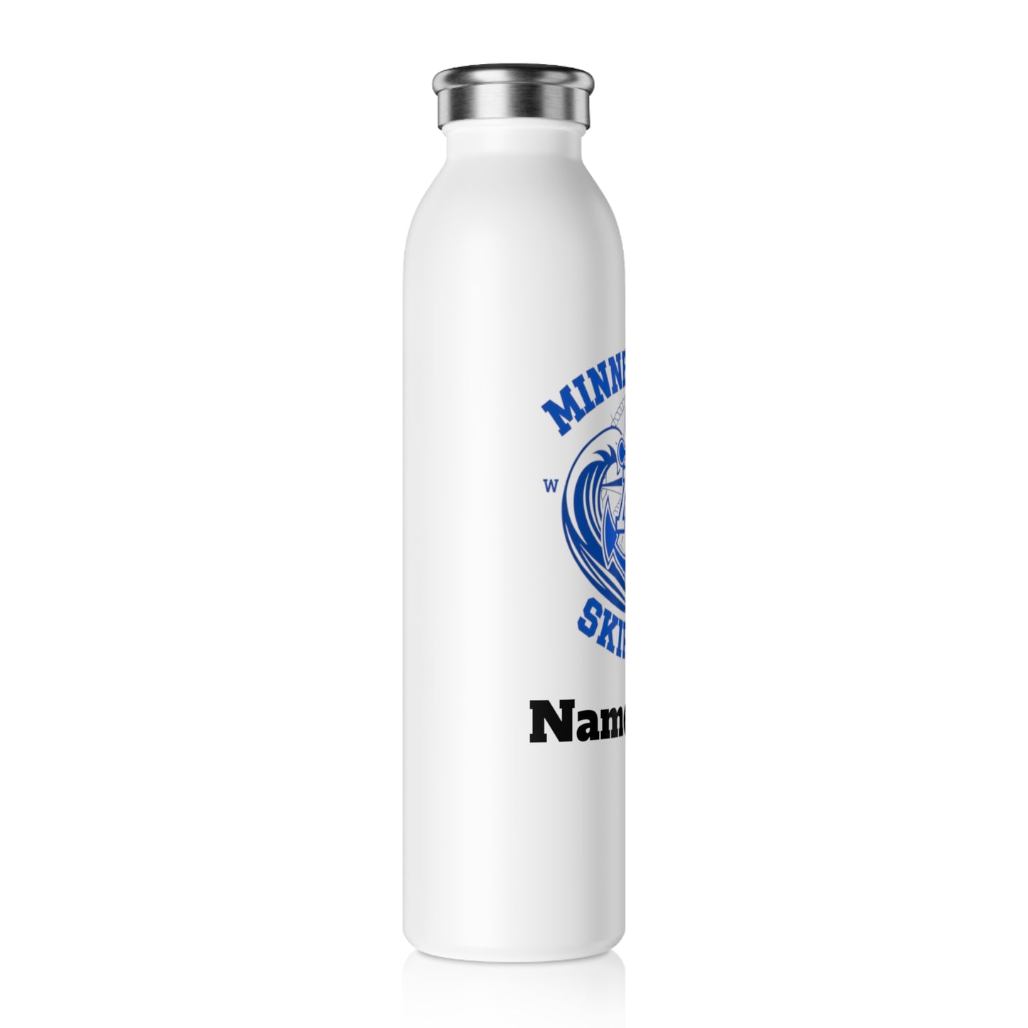 Minnetonka Skippers Slim Water Bottle —  Stainless Insulated Bottle