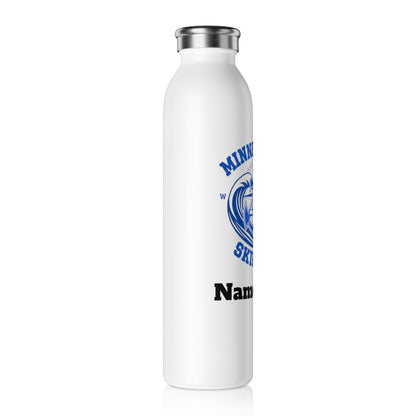 Minnetonka Skippers Slim Water Bottle —  Stainless Insulated Bottle