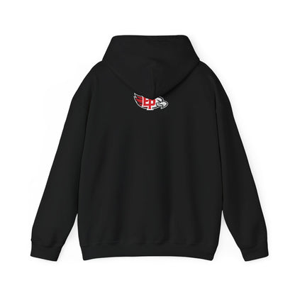 Eden Prairie Hoodie — Varsity Letterblock Logo Pullover