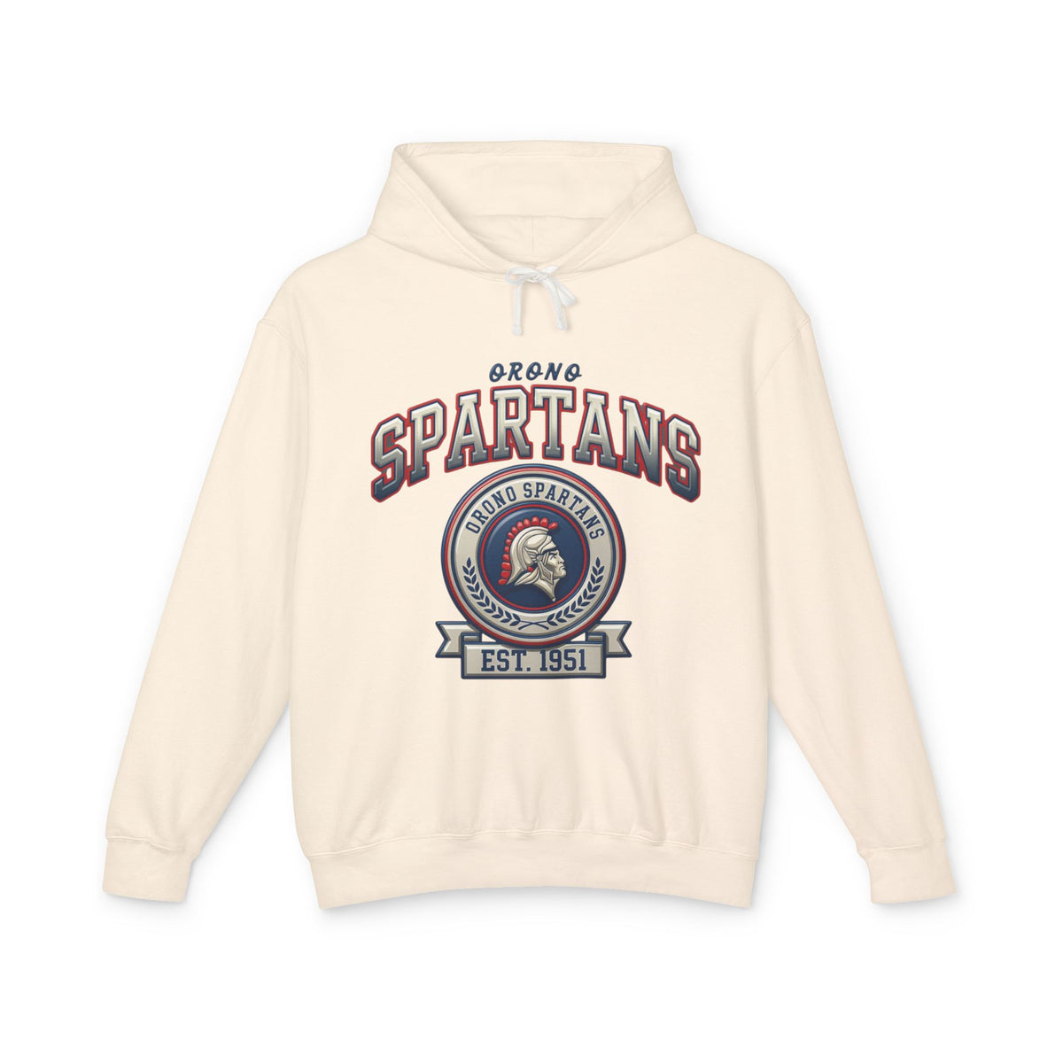 Orono Spartans Est. 1951 Lightweight Hooded Sweatshirt