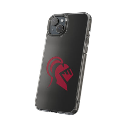 Irondale Knights Shield Clear Phone Case - Durable Protection with Bold Design