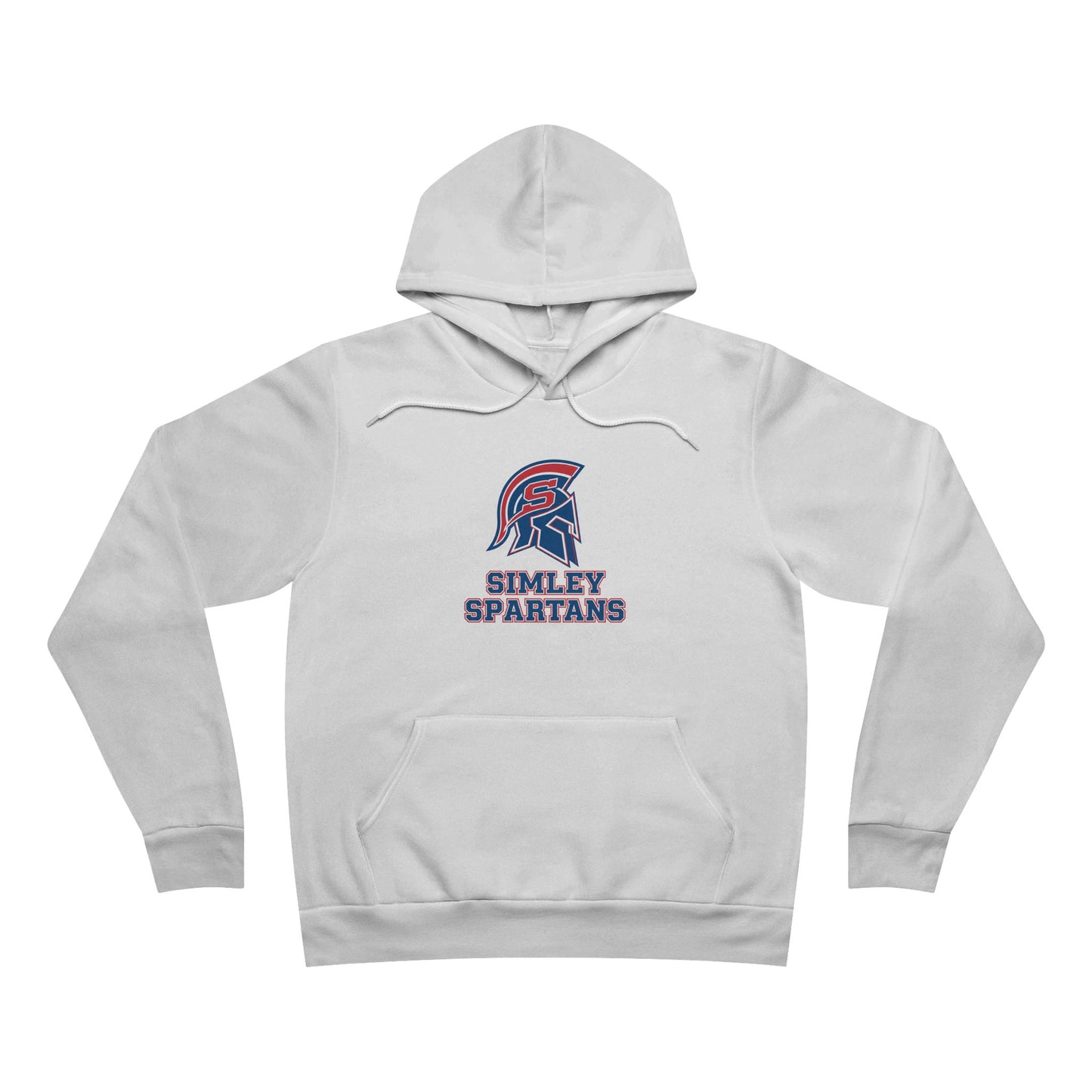 Simley Spartans Script Hoodie — Cozy Retro Logo Pullover