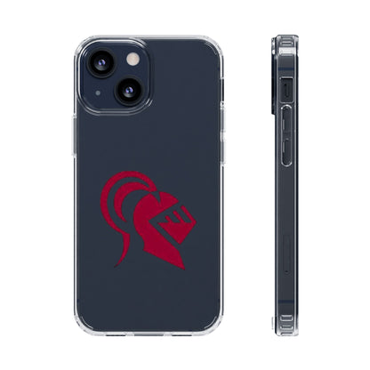 Irondale Knights Shield Clear Phone Case - Durable Protection with Bold Design