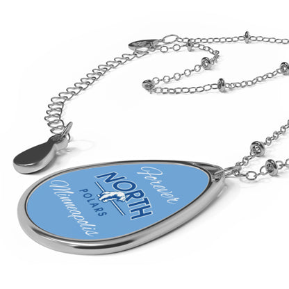 Minneapolis North Polars Elegant "Forever" Oval Necklace