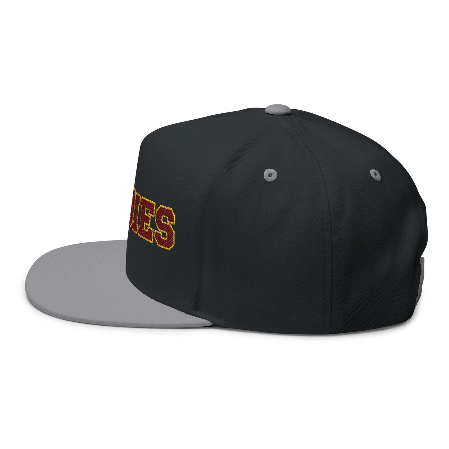 Minneapolis Roosevelt Teddies Embroidered Flat Bill Cap — School Spirit Snapback
