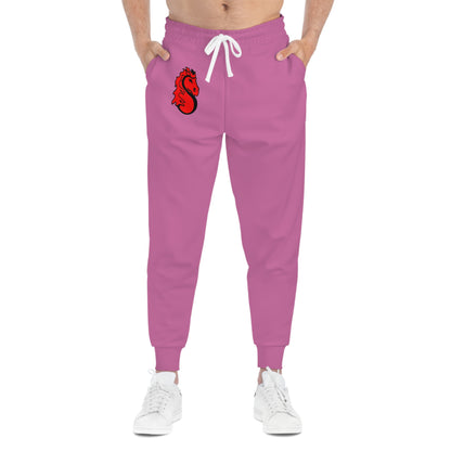 Stillwater Ponies Pink Athletic Joggers  - Comfortable Activewear for Fitness Lovers