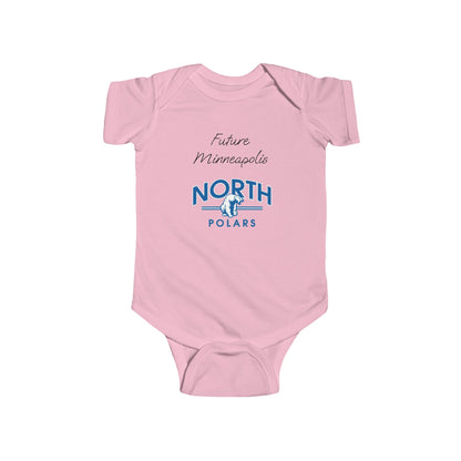 Minneapolis North Polars "Future Polar"  Infant Bodysuit - Comfortable and Cute Baby Wear