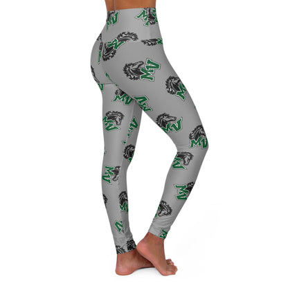 Mounds View Mustangs High Waisted Yoga Leggings