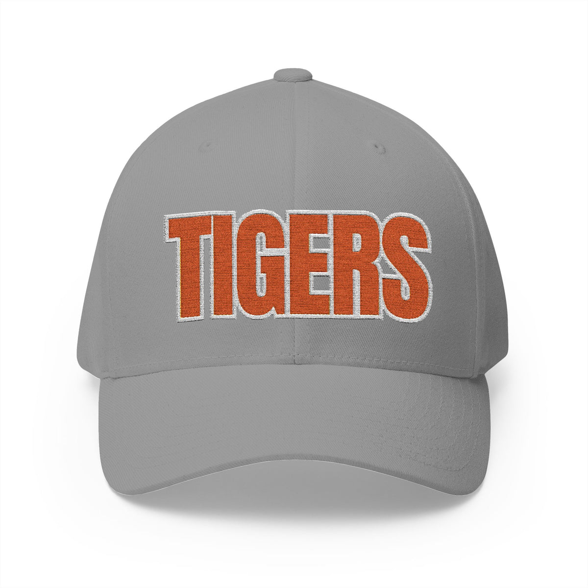 Farmington Tigers White Varsity Embroidered Cap