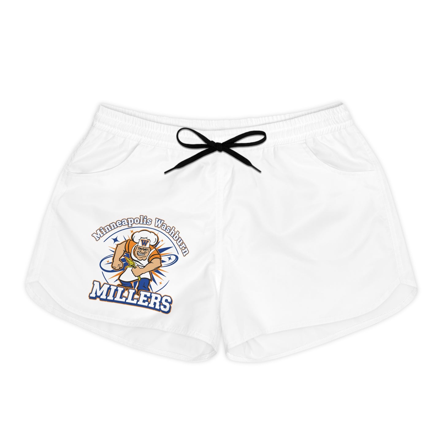 Minneapolis Washburn Millers Women's Casual White Shorts