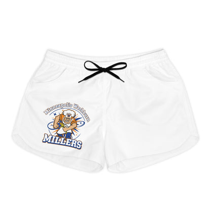Minneapolis Washburn Millers Women's Casual White Shorts