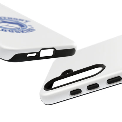 Saint Anthony Huskies Tough Phone Case — Protective White Phone Cover with Husky Logo