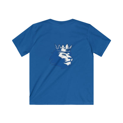 Hopkins Royals Kids T‑Shirt — Youth School Spirit Tee with Crowned Lion