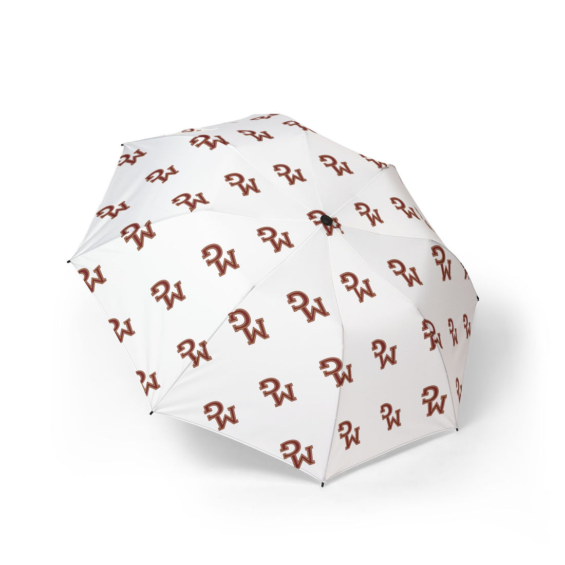 Maple Grove Crimson Stylish Semi-Automatic Foldable Umbrella