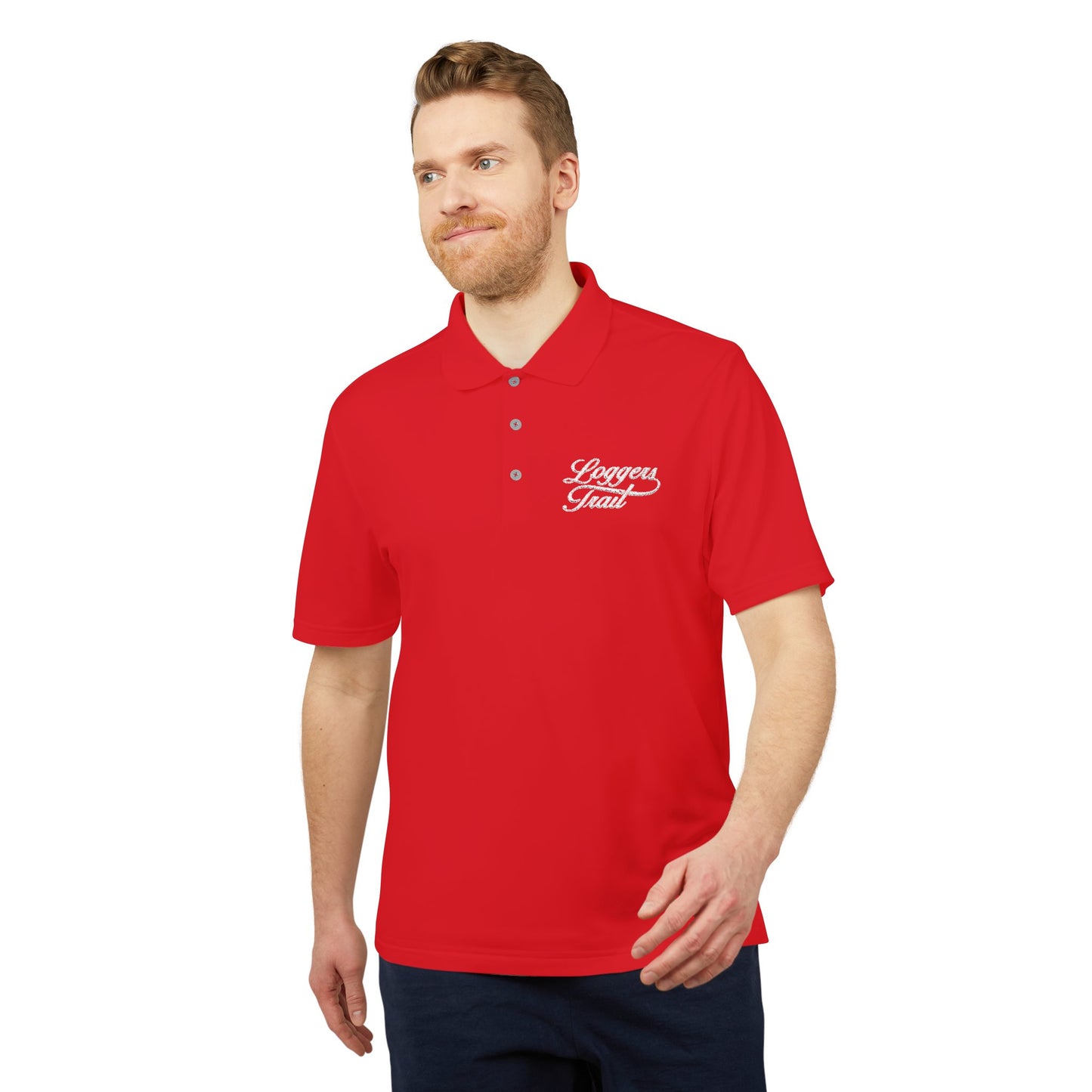 Performance Polo — 'Legacy Lives' Embroidered Chest Golf Shirt