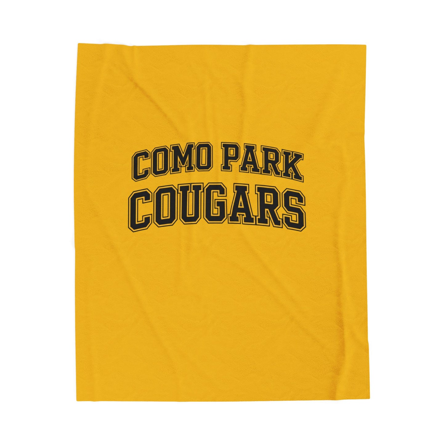 Como Park Velveteen Plush Blanket - Cozy Soft Throw for Home & Travel