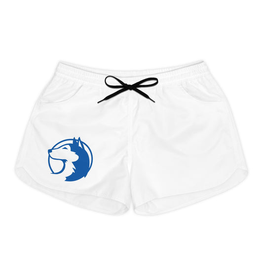 Copy of Saint Anthony Huskies Women's White Casual Shorts