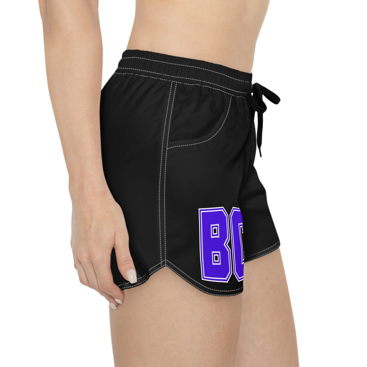 Brooklyn Center Centaurs Women's Casual Black Shorts