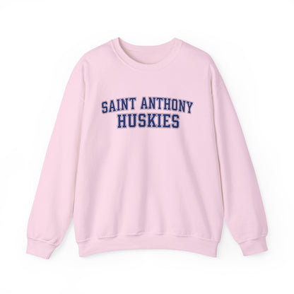 Saint Anthony Huskies Unisex Heavy Blend™ Crewneck Sweatshirt - Cozy Graphic Fashion