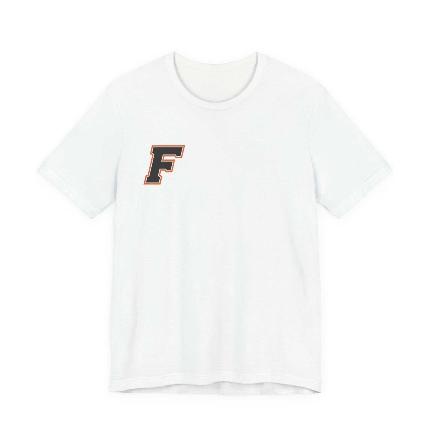 Farmington Tigers 'F' Graphic Tee — Retro Letterman Style T-Shirt