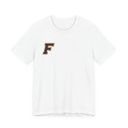 Farmington Tigers 'F' Graphic Tee — Retro Letterman Style T-Shirt