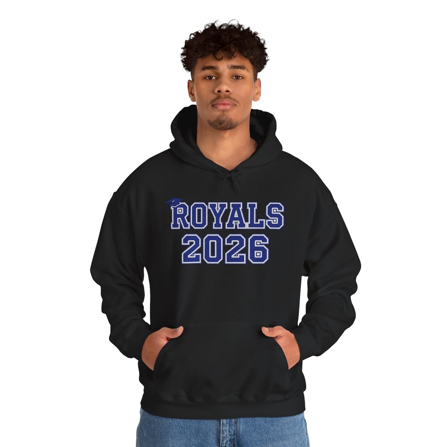 Woodbury Royals Class of 2026 Block Hoodie