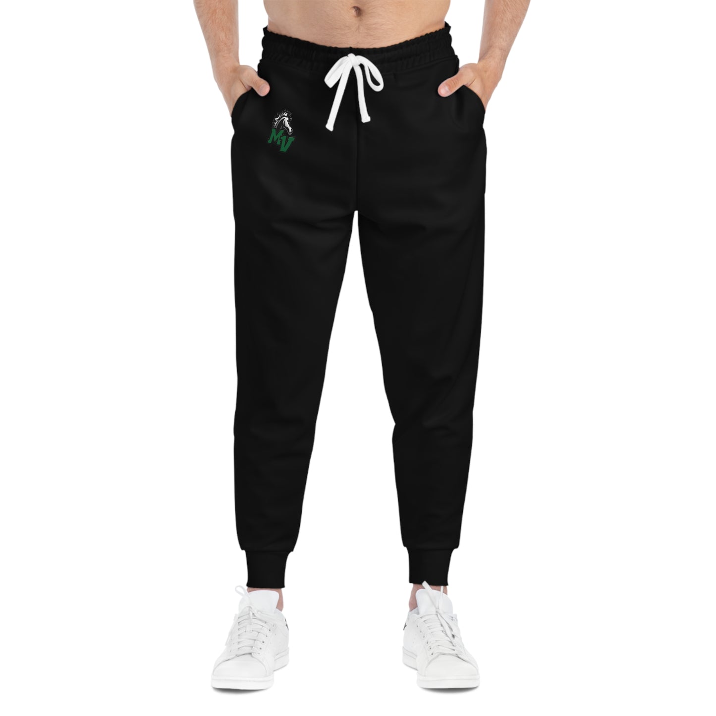 Mounds View Mustangs Black Athletic Joggers