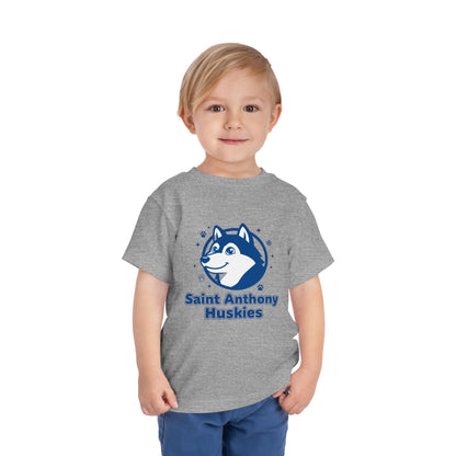 Saint Anthony Huskies Toddler Tee - Short Sleeve Shirt for Kids