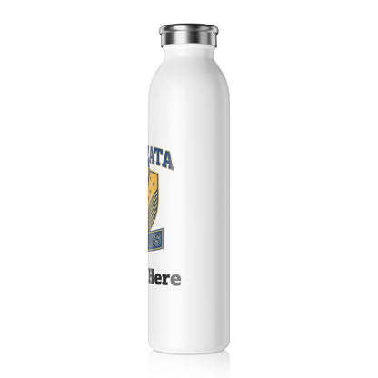 Wayzata Trojans Slim Water Bottle —  Stainless Insulated Bottle