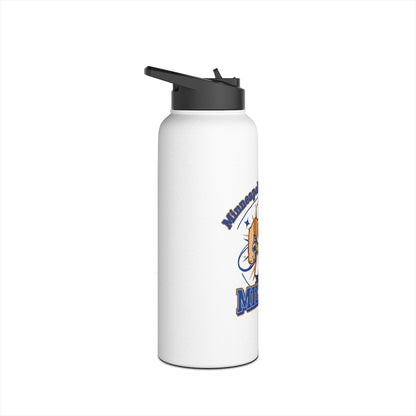 Minneapolis Washburn Millers Water Bottle, Motivational Hydration Bottle, Sports Water Bottle