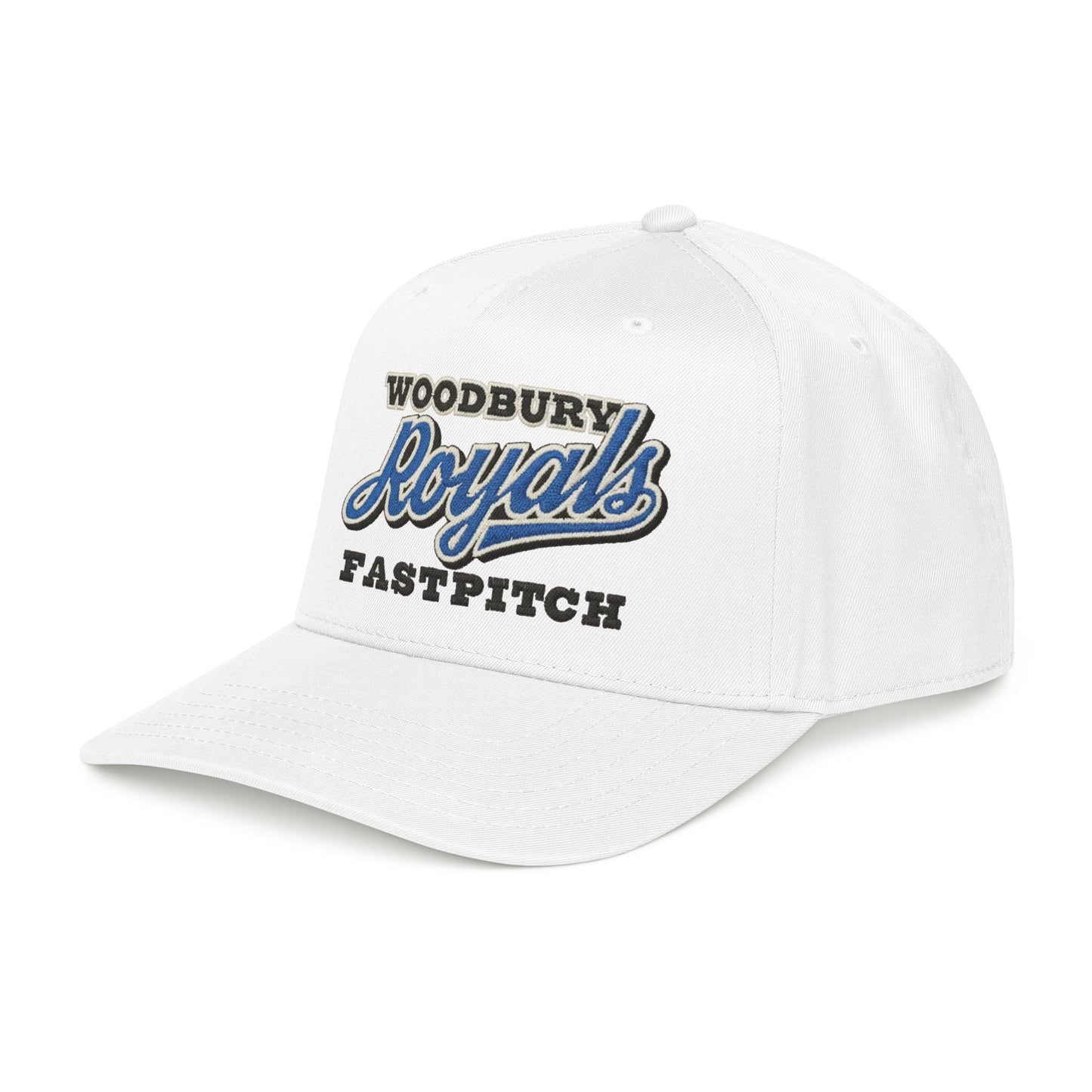 Woodbury Royals Fastpitch Mid-Profile Baseball Cap — Team Logo Snapback