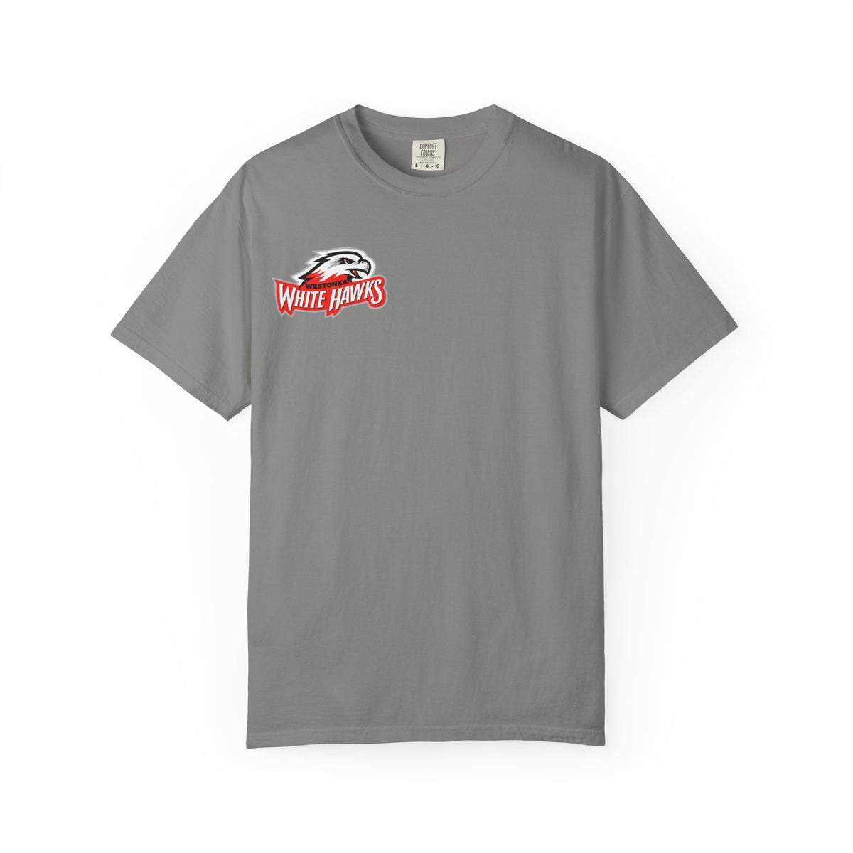 Mound Westonka White Hawks Unisex Garment-Dyed T-Shirt