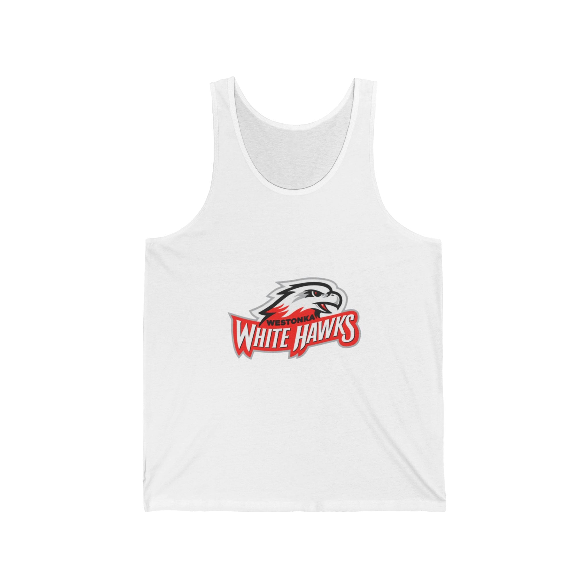 Mound Westonka White Hawks Unisex Jersey Tank Top - Sports Tank