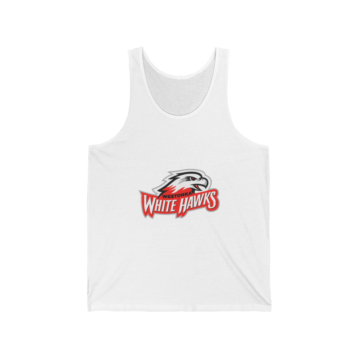 Mound Westonka White Hawks Unisex Jersey Tank Top - Sports Tank