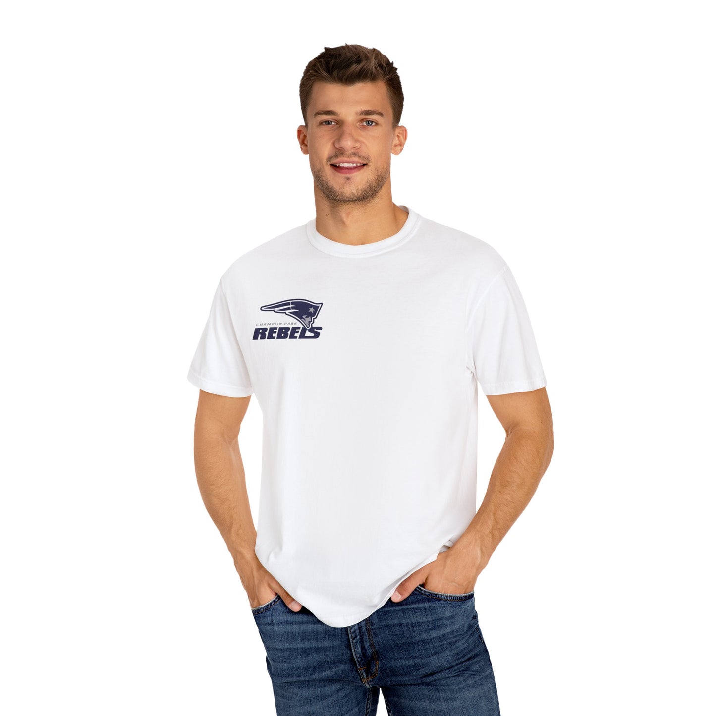 Champlin Park Rebels Unisex Garment-Dyed T-Shirt