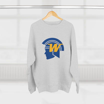 Unisex Crewneck Sweatshirt with Wayzata Trojans Design - Perfect for Sports Fans & Casual Wear