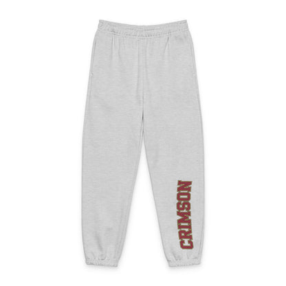 Maple Grove Crimson Sweatpants — Cozy Athletic Team Joggers