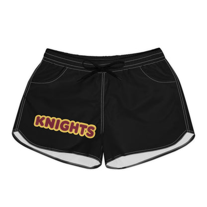 Saint Paul Harding Knights Women's Casual Black Shorts