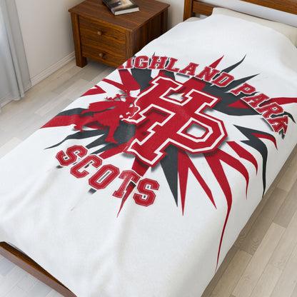 Saint Paul Highland Park Cozy Velveteen Plush Blanket