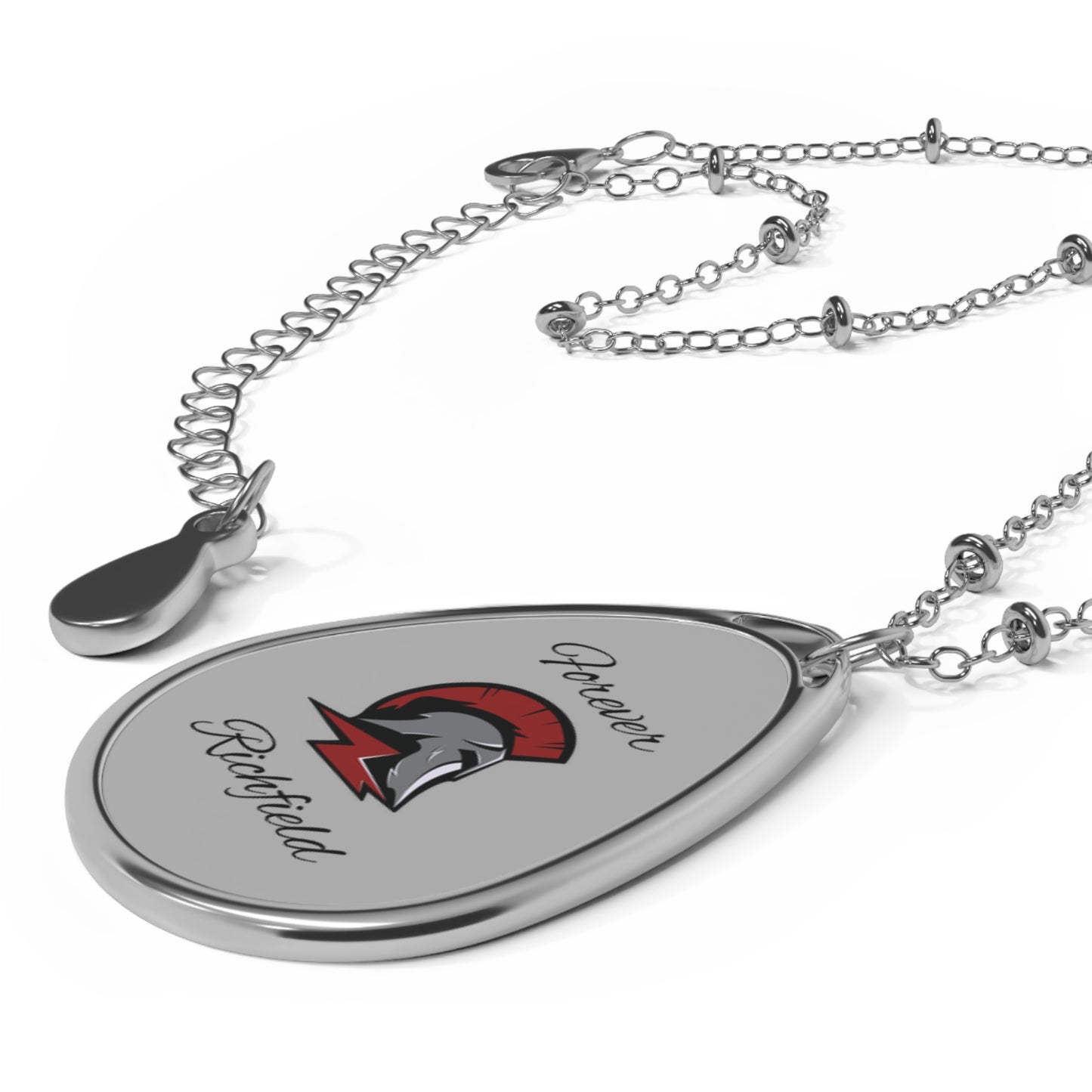 Richfield Spartans "Forever" Oval Necklace Pendant