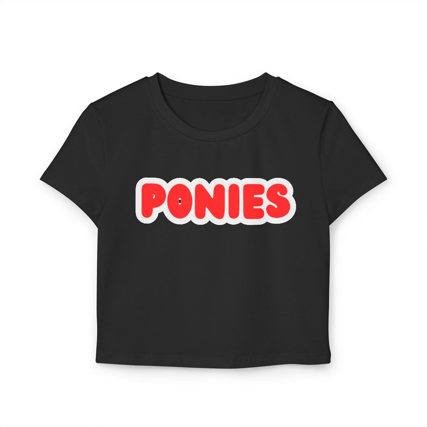 Stillwater Ponies Women’s Baby Tee - Retro Graphic Top for Casual Vibes