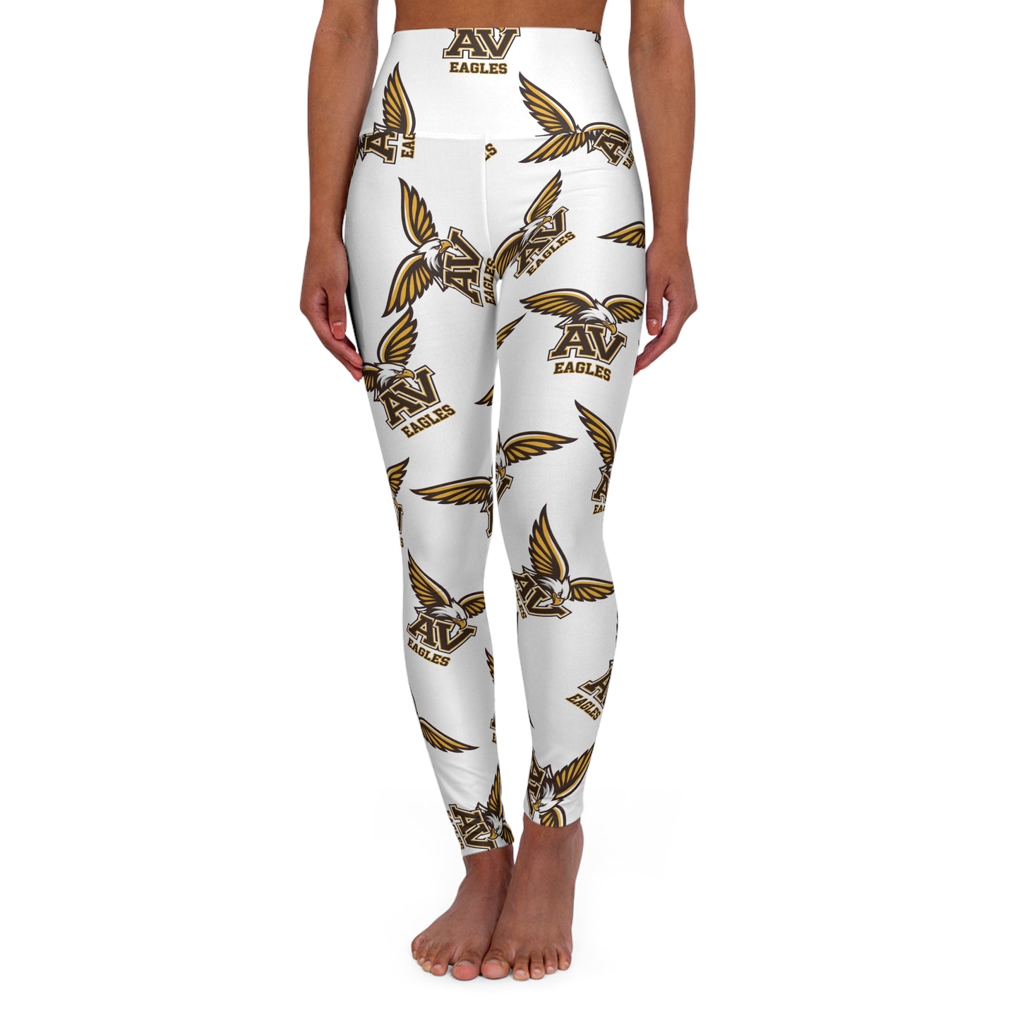 Apple Valley Eagles High Waisted Leggings